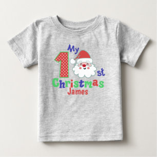 Santa Baby First Christmas Personalised T-Shirt
