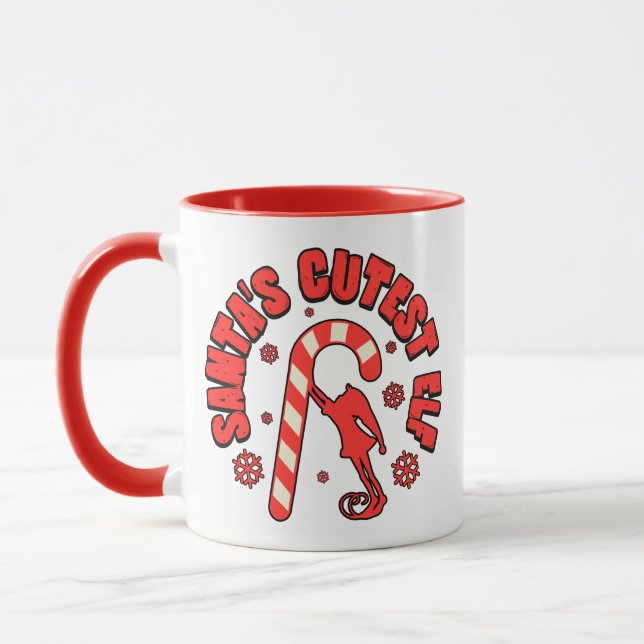 Santa Baby Holiday Fun Mug (Left)
