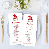 Santa Baby Red Snowy Santa Hat Baby Shower Food