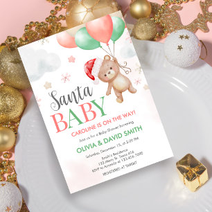 Santa Baby Shower Invitation