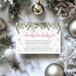 Santa Baby Winter Christmas Books for Baby Enclosure Card