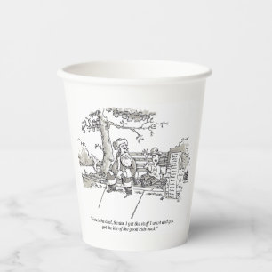 Santa Bad Bad Kid paper cups