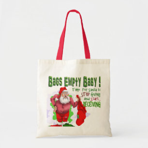 santa bags empty Tote Bag