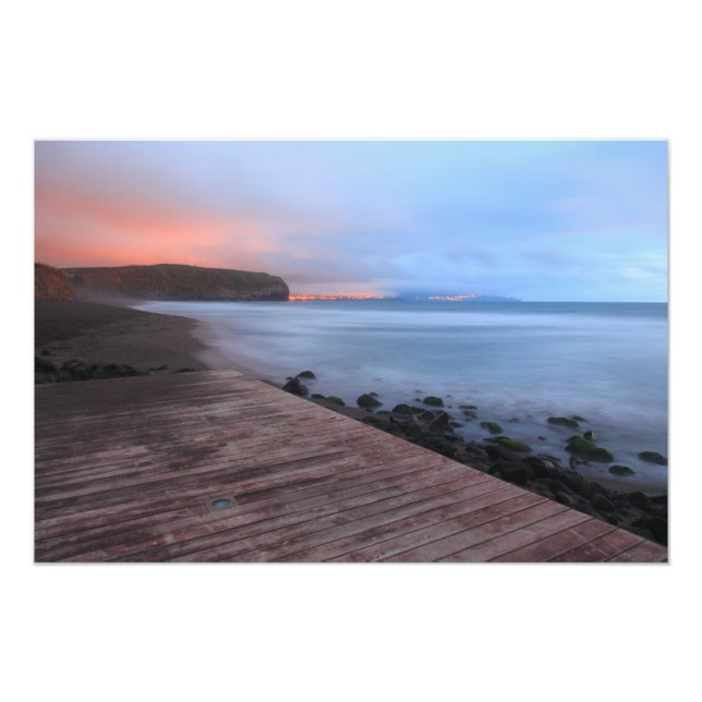 Santa Barbara beach Photo Print (Front)