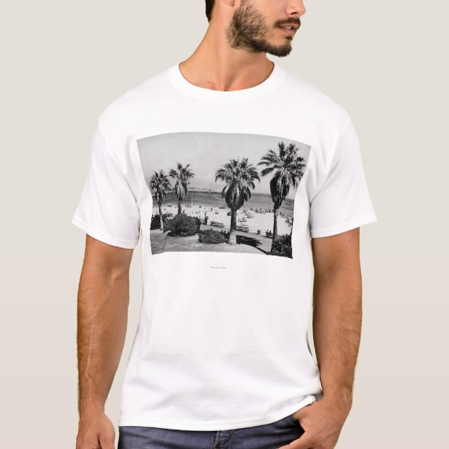 Santa Barbara, CA West Beach View Photograph T-Shirt (Front)