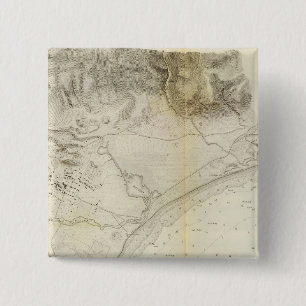 Santa Barbara, Calif 15 Cm Square Badge