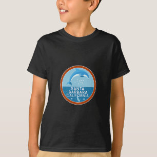 Santa Barbara California Dolphin Ca Vacation Souve T-Shirt