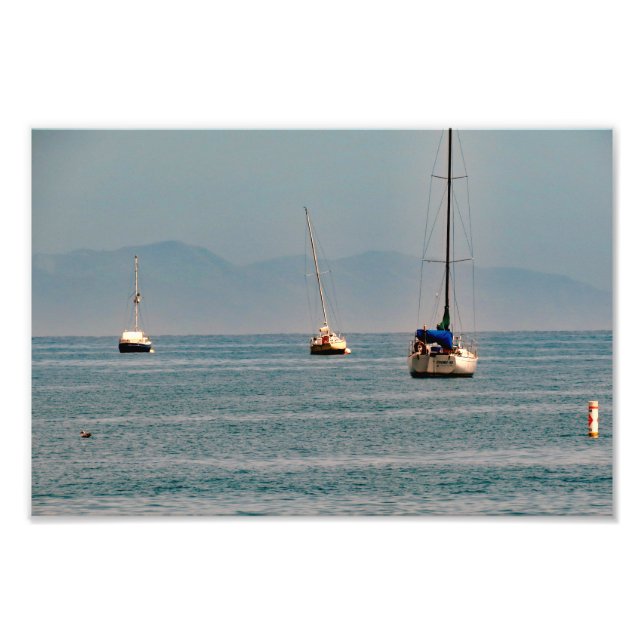 Santa Barbara, California Photo Print (Front)