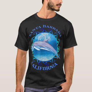Santa Barbara California Vacation Souvenir Dolphin T-Shirt