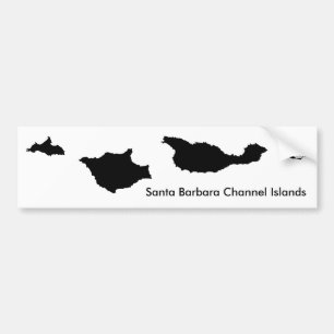 Santa Barbara Channel Islands Bumper Sticker