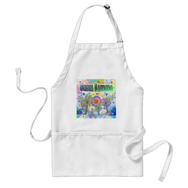 Santa Barbara Deep Dream Apron (Front)