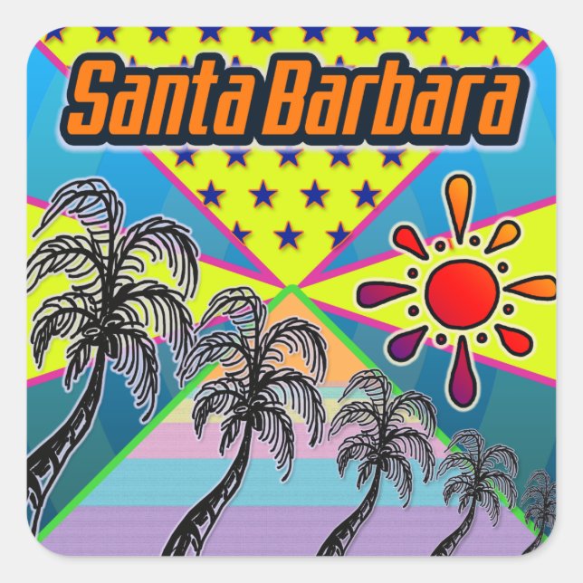Santa Barbara Freedom Sticker (Front)