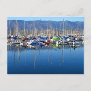 Santa Barbara Harbour Postcard