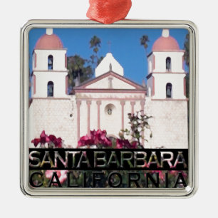 Santa Barbara Metal Tree Decoration