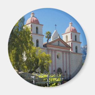 Santa Barbara Mission Magnet
