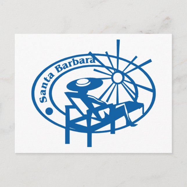 Santa Barbara Postcard (Front)