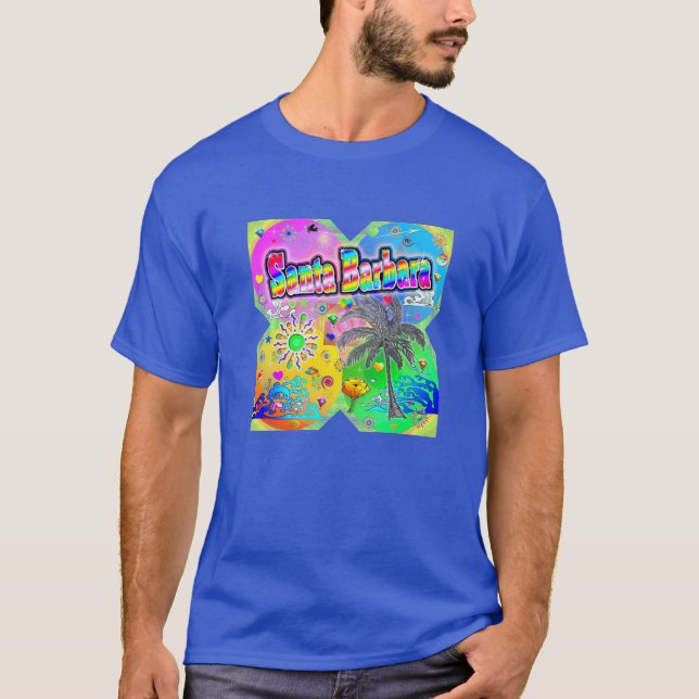 Santa Barbara Quadro Seasons T-Shirt (Front)