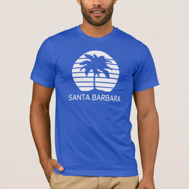 Santa Barbara Retro T-Shirt (Front)