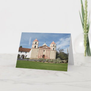 Santa Barbara Spanish Mission, California Card