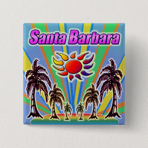 Santa Barbara Summer Love Button