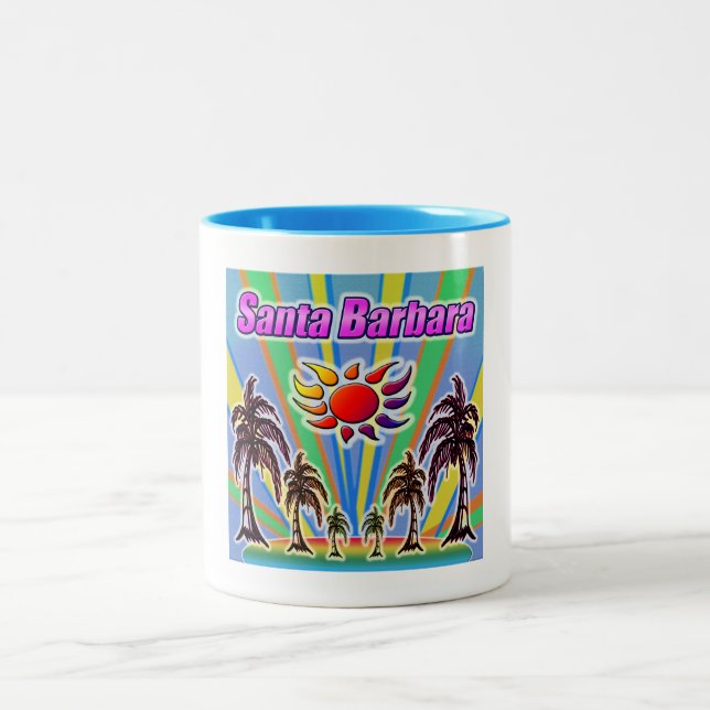 Santa Barbara Summer Love Mug (Center)