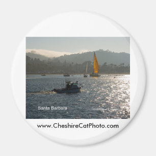 Santa Barbara Sunset Products, California Magnet