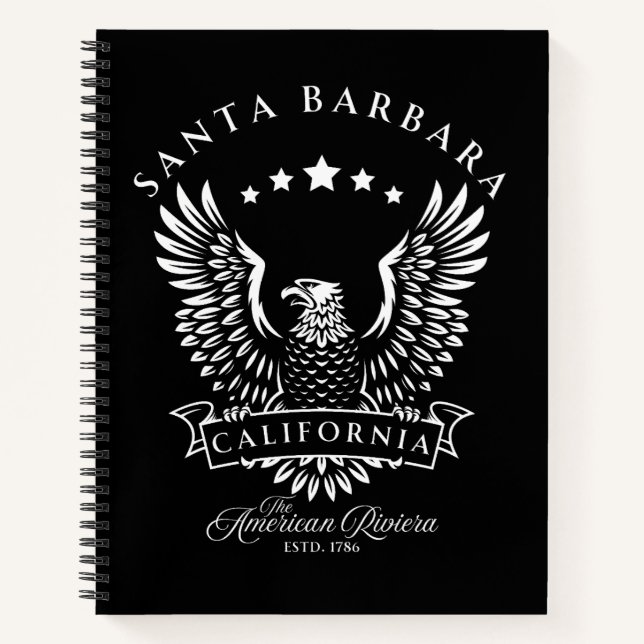 Santa Barbara the American Riviera California Notebook (Front)