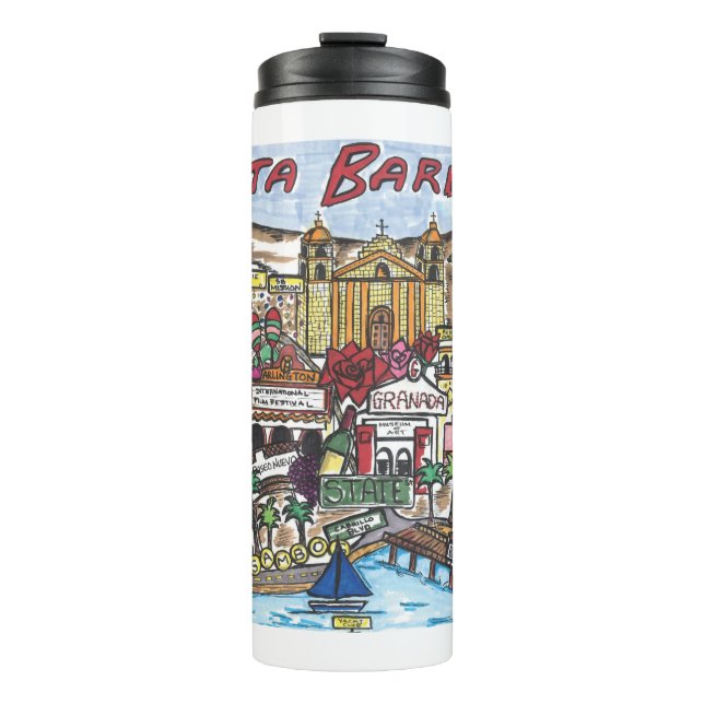 Santa Barbara Thermal Tumbler (Front)