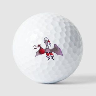 Santa Bat white value golf balls 12 pk