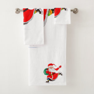 Santa Bath Towel Set