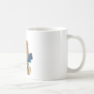 Santa Bear with Christmas Present Coffee Mug