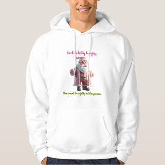 Santa Belly Laughs  Hoodie