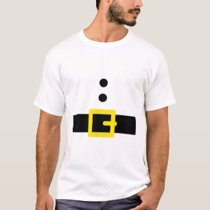 Santa Belt Christmas Funny Cute Halloween T-Shirt