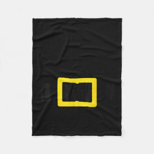 Santa Belt Funny Cute Halloween Christmas Costume Fleece Blanket