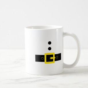 Santa Belt Suit Funny Cute Halloween Christmas Cos Coffee Mug