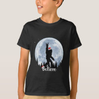 Santa bigfoot christmas rock roll sasquatch believ