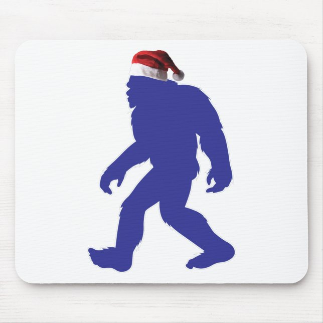Santa-Bigfoot Mouse Mat (Front)