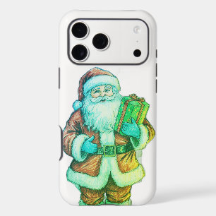 Santa Bringing Your Gift On a Christmas iPhone