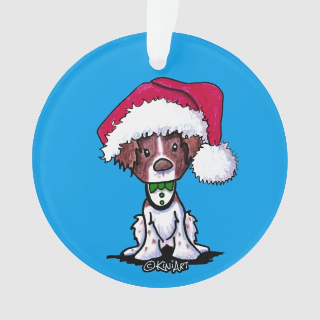 Santa Brittany Ornament (Front)