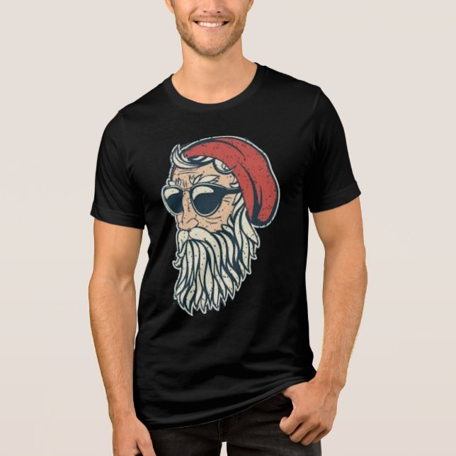 Santa Bro Tri-Blend Shirt (Front)