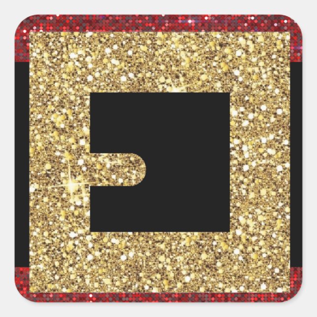 Santa buckle Stickers, christmas envelope stickers (Front)