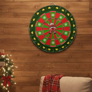 Santa Bullseye Christmas Dartboard