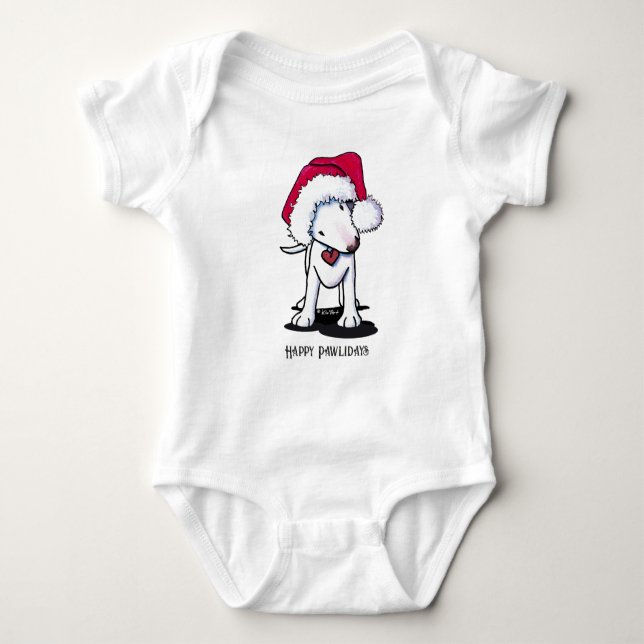 Santa Bully Baby Bodysuit (Front)