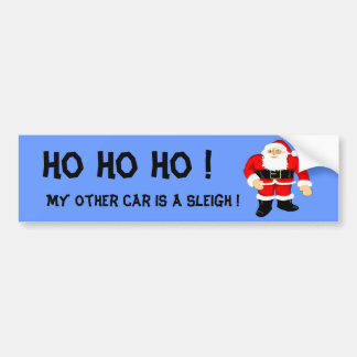 Santa Bumper Sticker