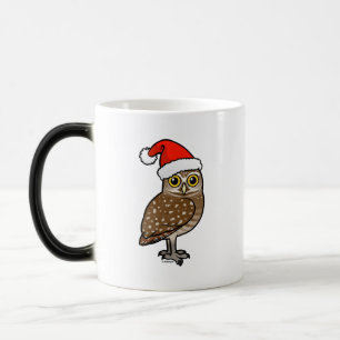 Santa Burrowing Owl Magic Mug