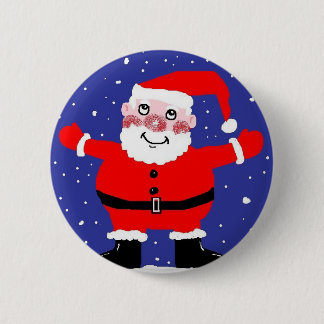 SANTA BUTTON OR BADGE