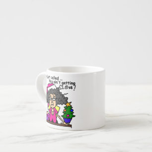 Santa Called Espresso Cup