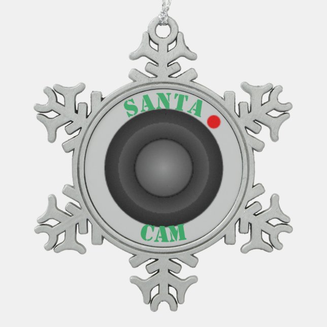 Santa Cam Ornament (Front)