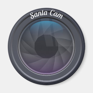 Santa Cam Refrigerator Magnet