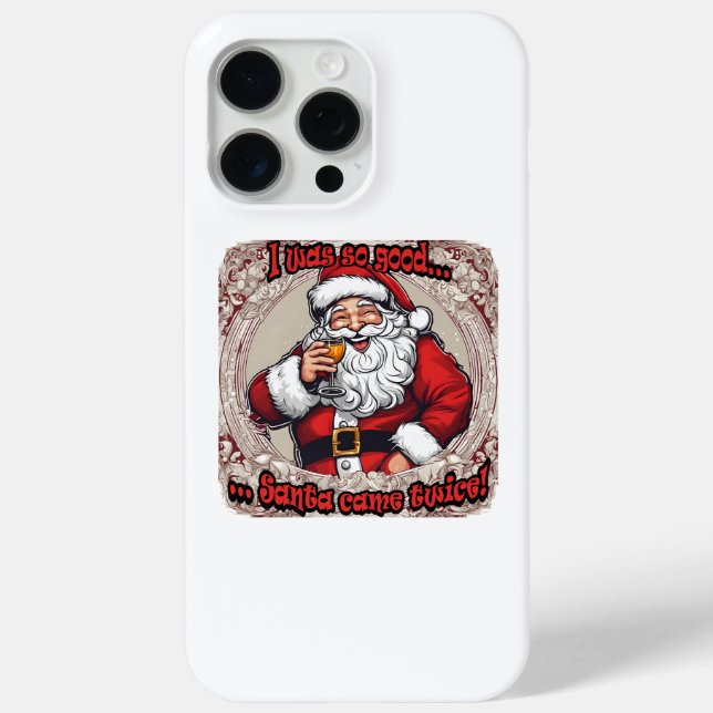 Santa Came Twice! Case-Mate iPhone Case (Back)